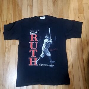 Vintage 1994 Babe Ruth Signature Series Limited Edition  MLB Baseball T-…